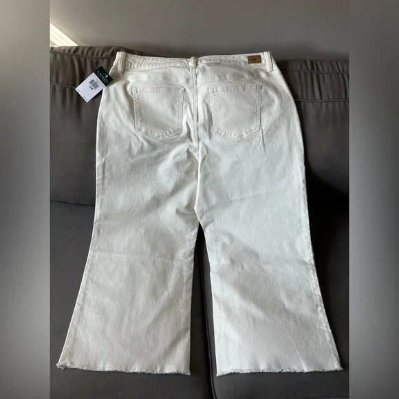 Ralph Lauren Women's Cream Jeans - Picture 8 of 15